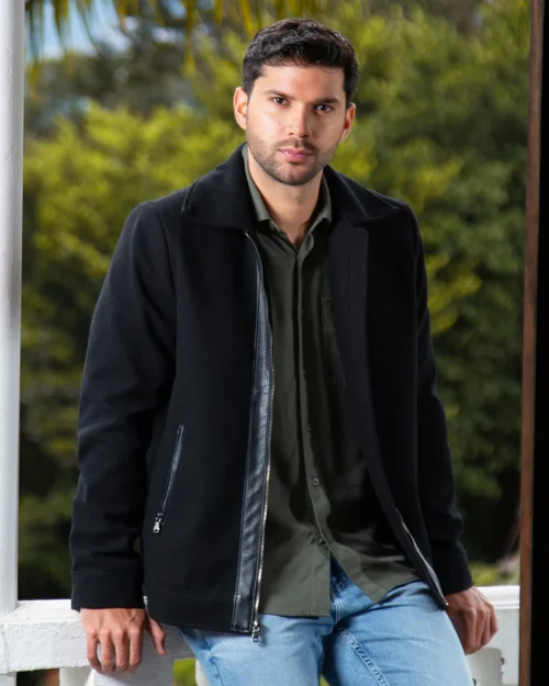 Chaqueta Slim Paño Oliver