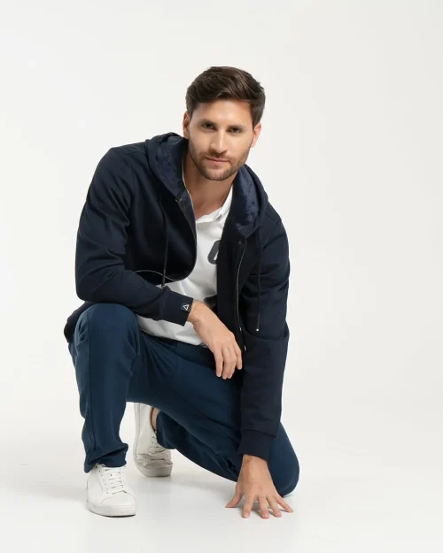 Chaqueta Unicolor Capota Tuckson