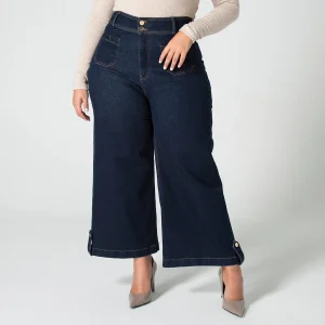 Jean Curvy Denim Culotte Myke