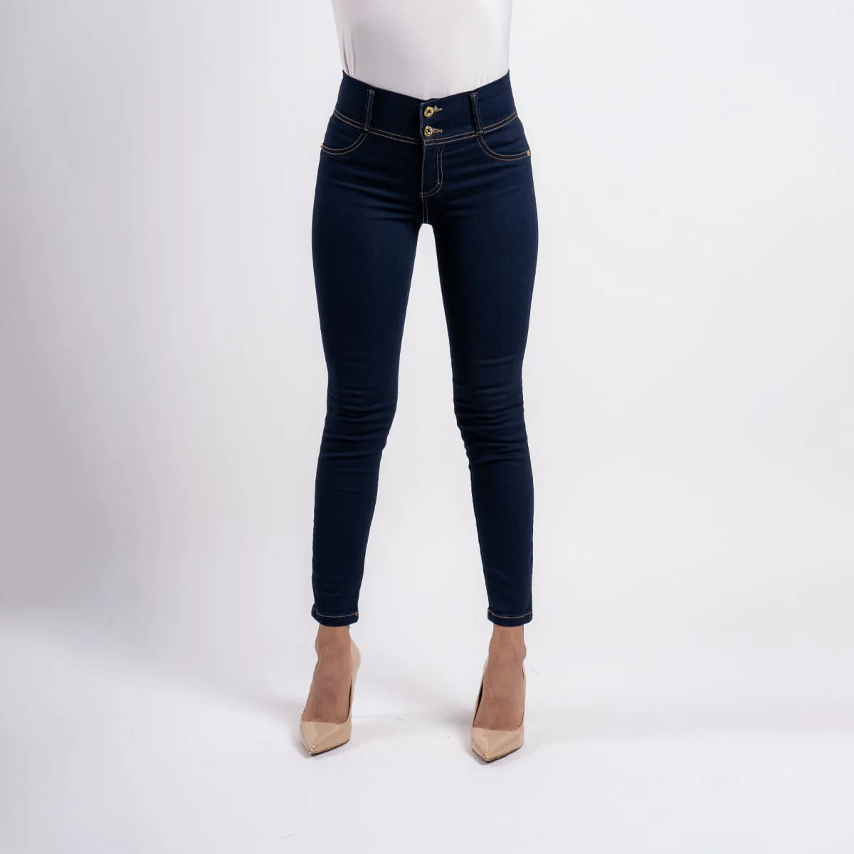 Jean Denim Skinny Basico Daniela