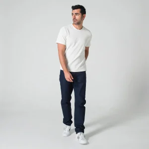 Jean Denim Basico Slim Orange