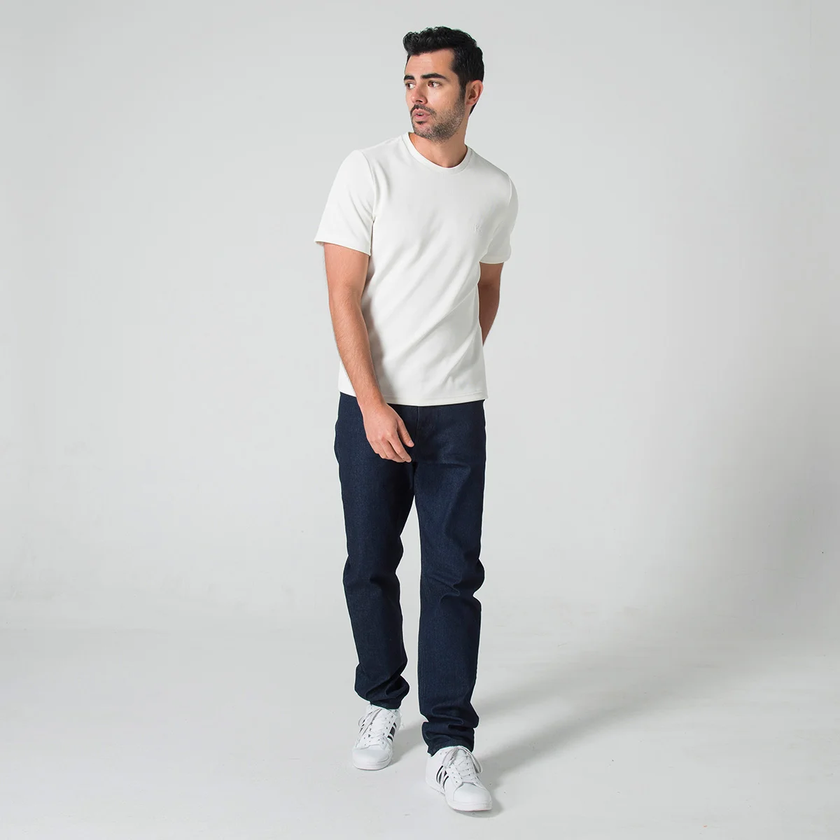 Jean Denim Basico Slim Orange