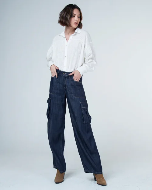 Jean Denim Cargo Made
