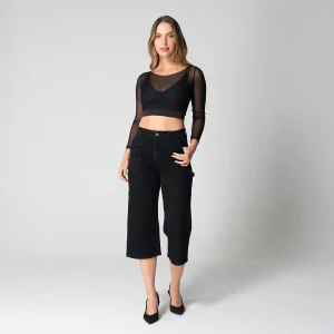 Jean Denim Culotte Music