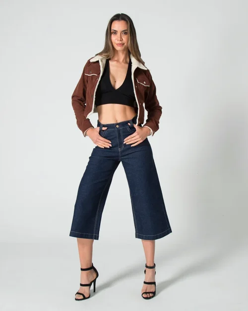 Jean Denim Culotte Rax