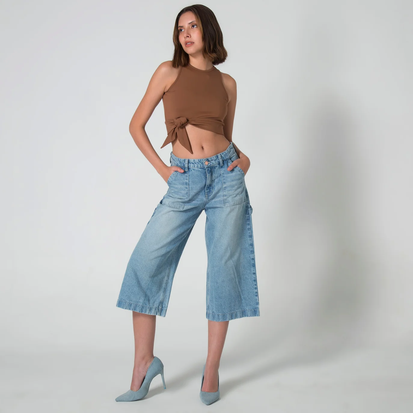 Jean Denim Culotte Thank