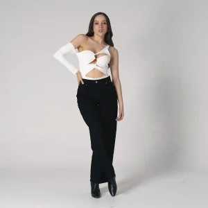 Jean Denim Wide Leg Glammed