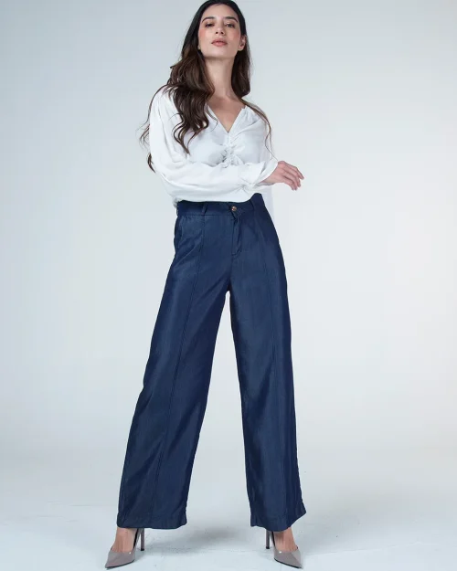 Jean Denim Wide Leg Just