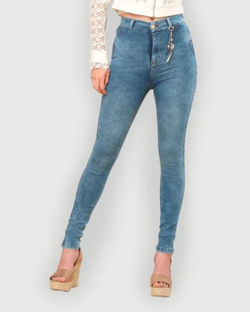Jean Skinny City Azul Mujer