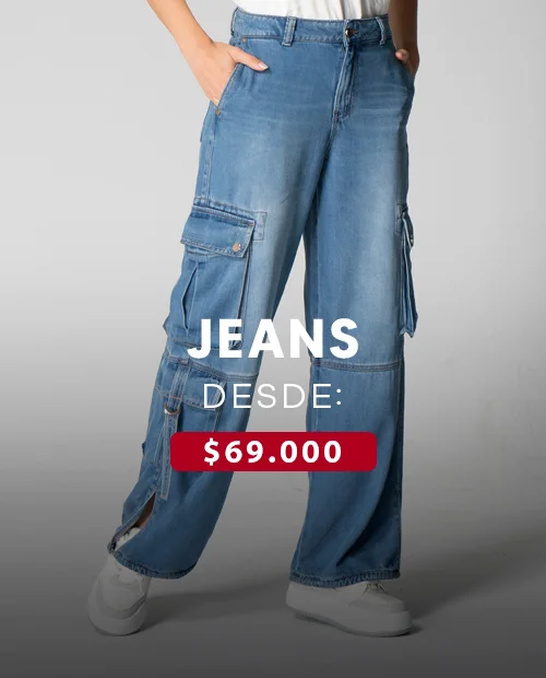 Venta cruzada – Mujer – Jean desde $69