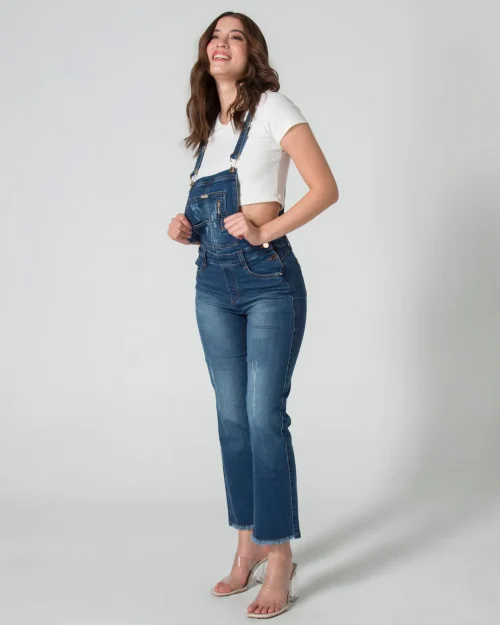 Overol Denim Slim Gemini