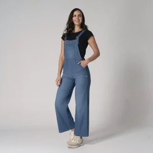 Overol Denim Wide Leg Alakran