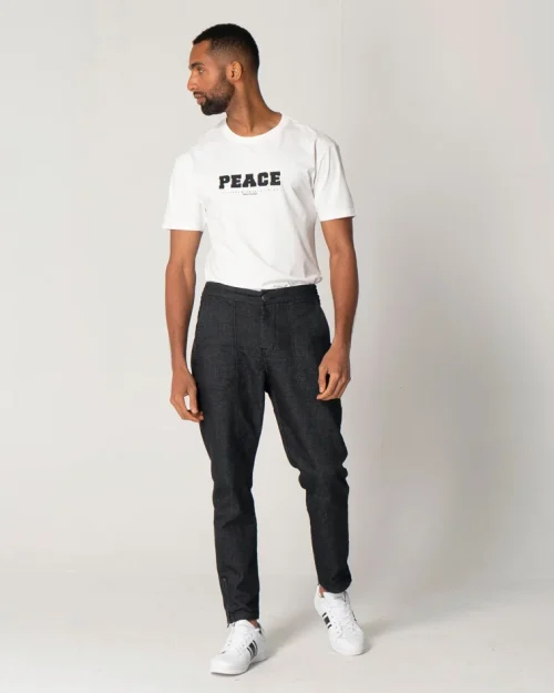 Pantalon Denim Carrot Break