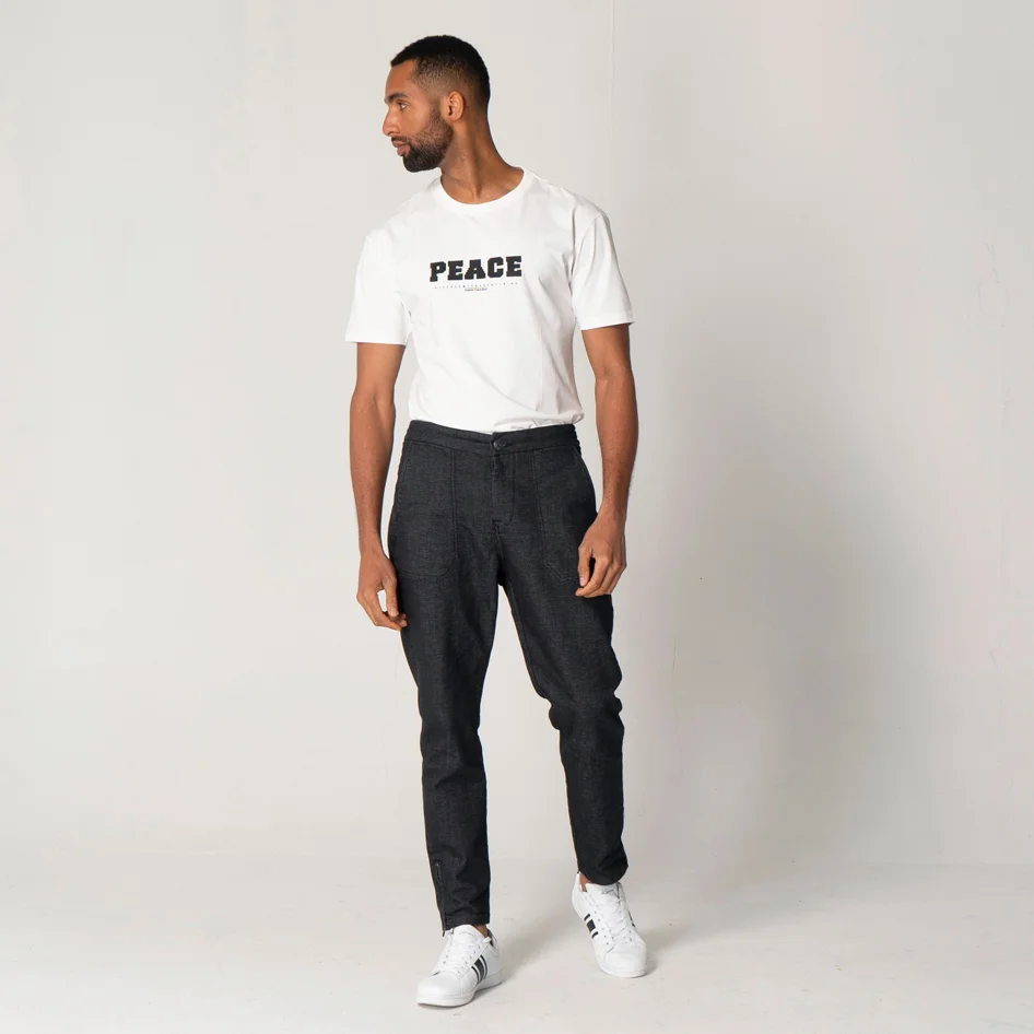 Pantalon Denim Carrot Break