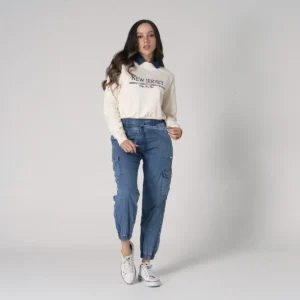 Pantalon Denim Jogger Luv