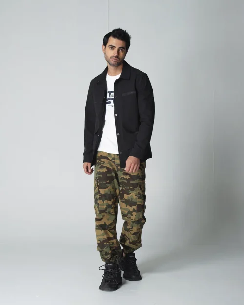 Pantalon Dril Jogger Camu