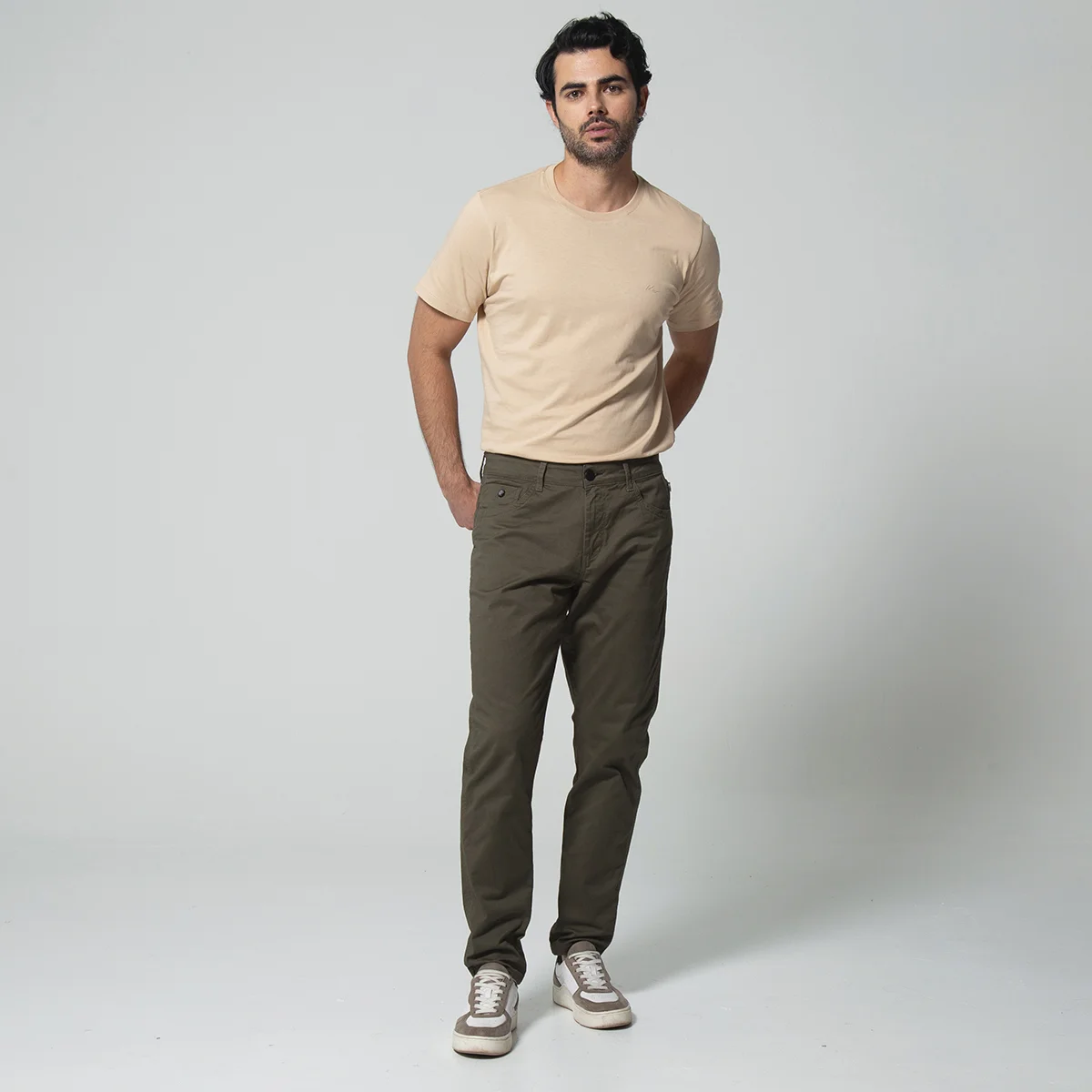 Pantalon Dril Regular Artic