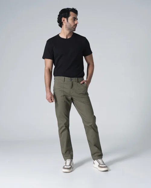 Pantalon Dril Slim Resort