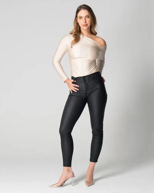 Pantalon Skinny Encerado Soul