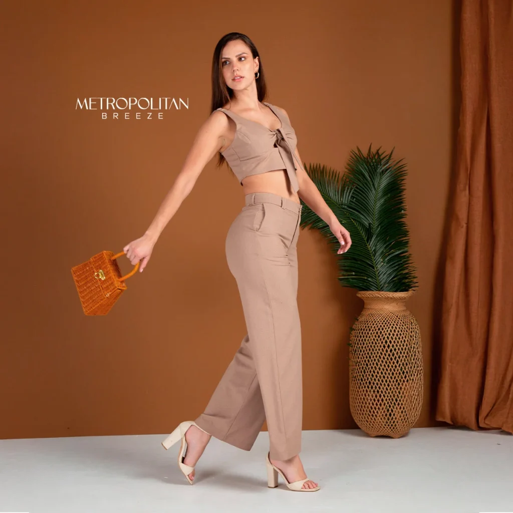 Pantalon Wide Leg Free