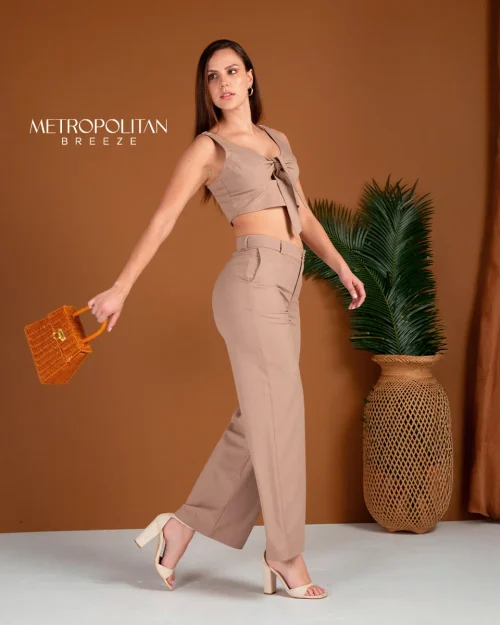 Pantalon Wide Leg Free
