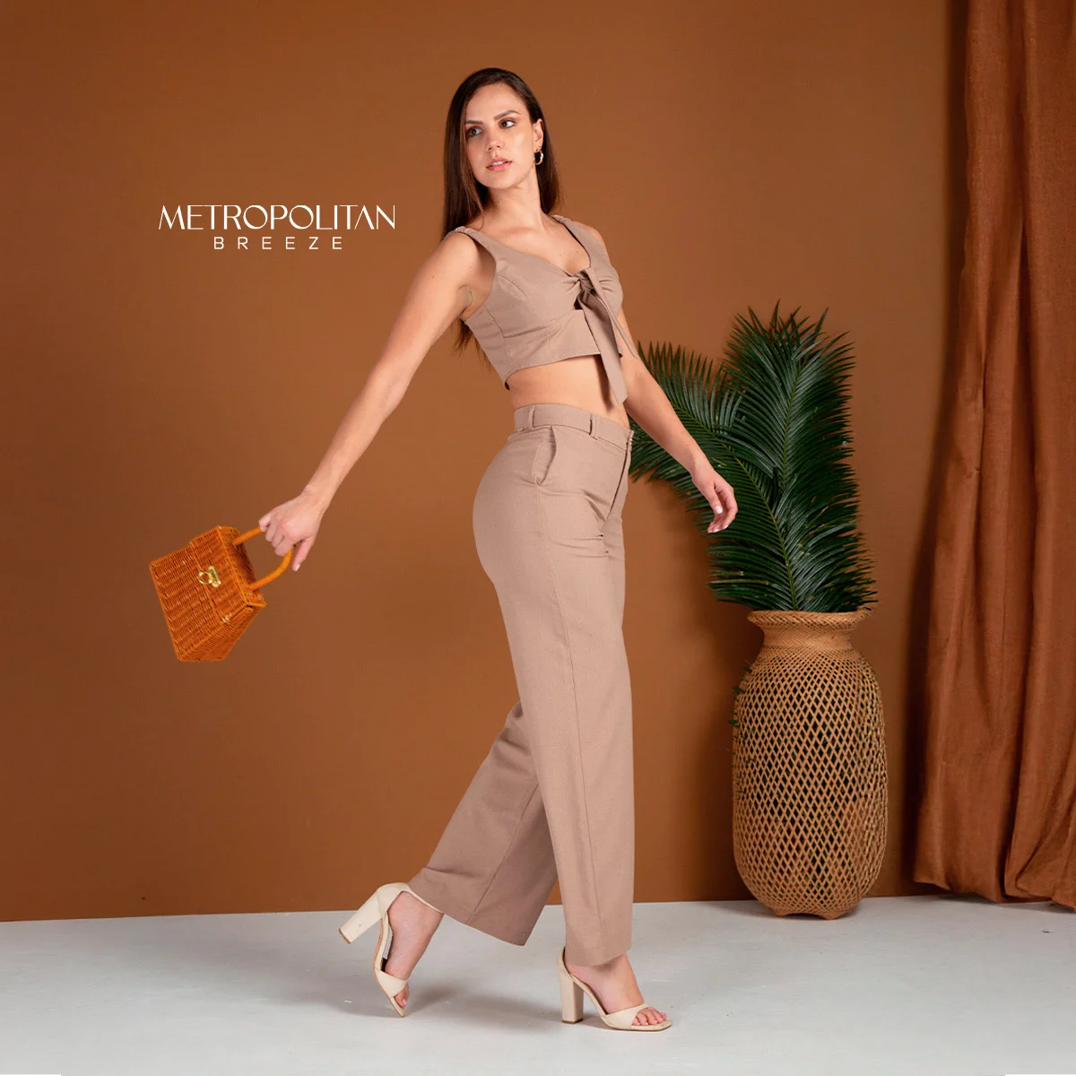 Pantalon Wide Leg Free