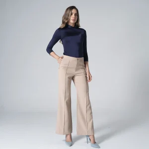 Blusa Slim Cuello Alto Eve