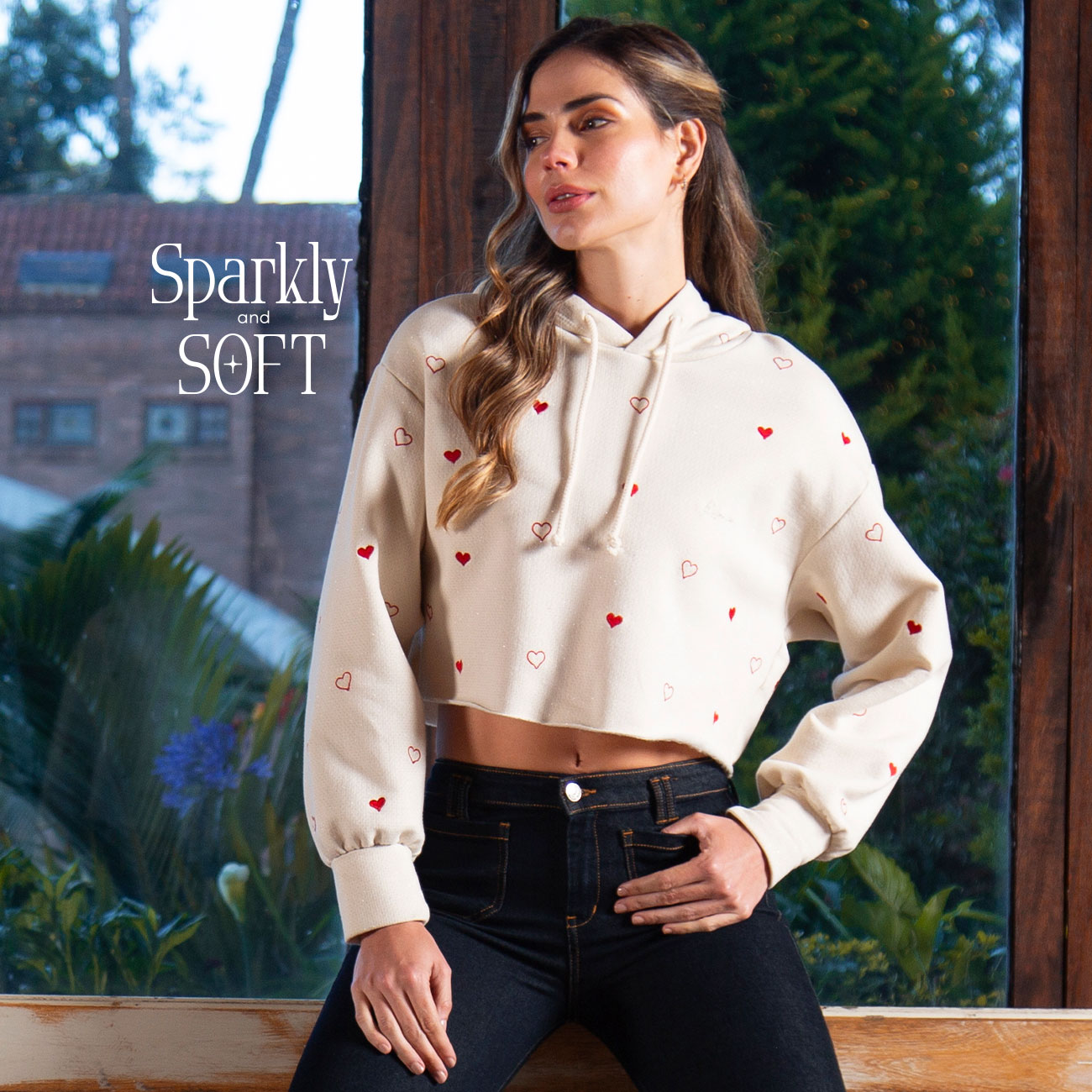 Buzo Regular Crop Cherrie