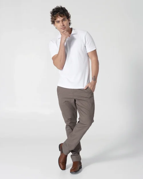 Camiseta Polo Slim Sombra
