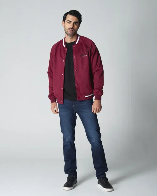 Chaqueta Beisbolera Regular Track