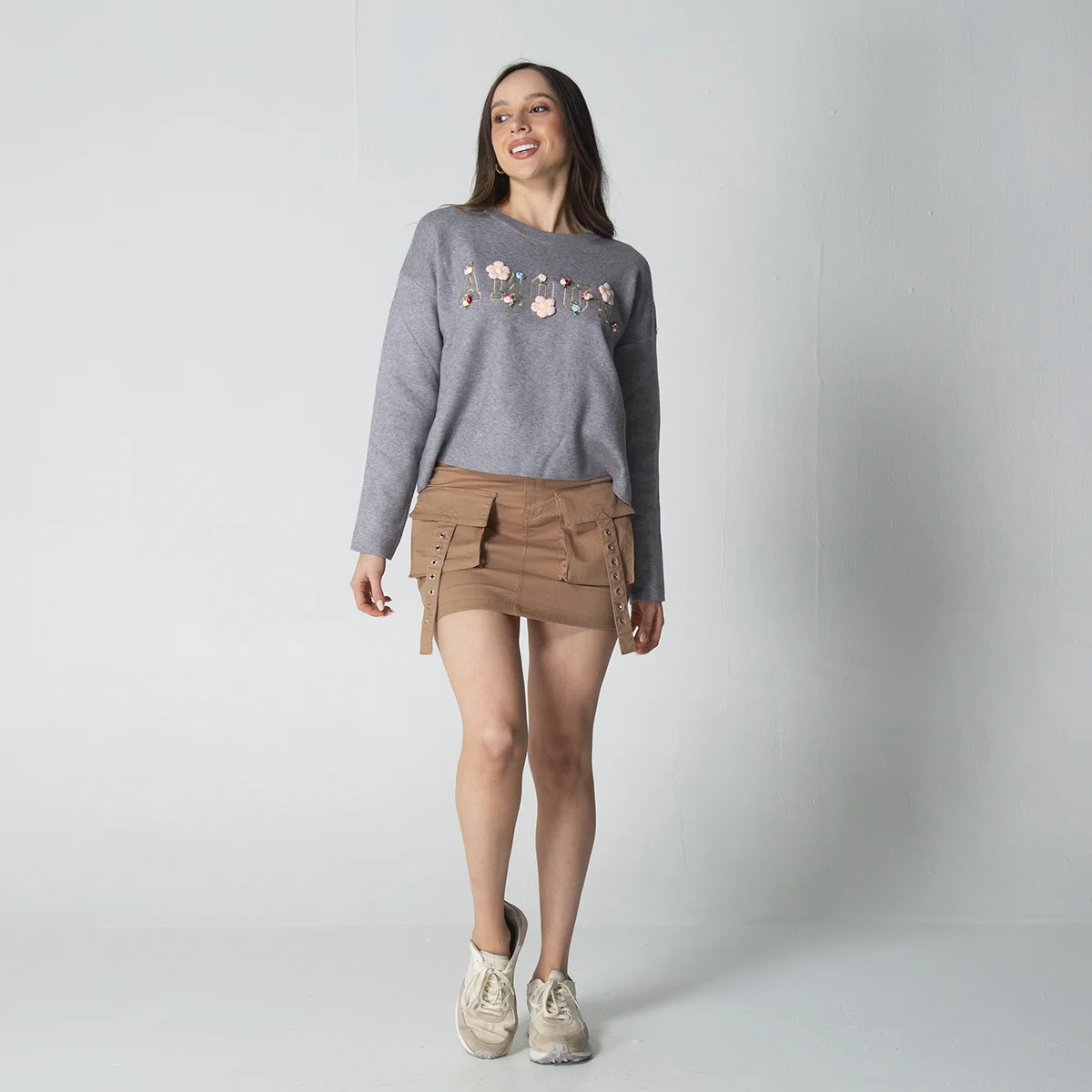 Falda Cargo Corta Goozo