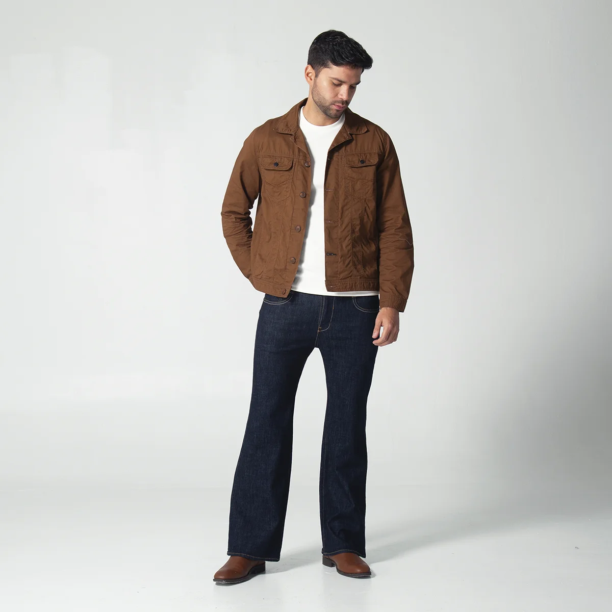 Jean Denim Bota Campana Oldwest