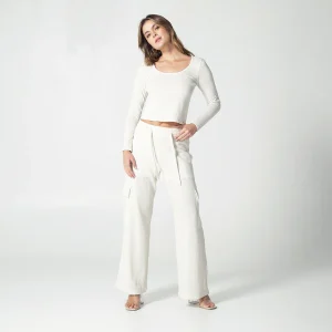 Pantalon Wide Leg Smoke