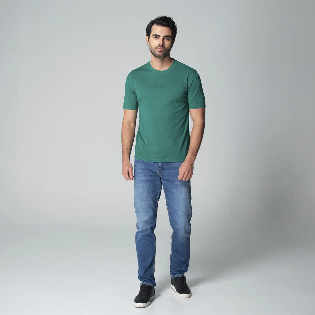 Camiseta Basica Cuello Redondo Future