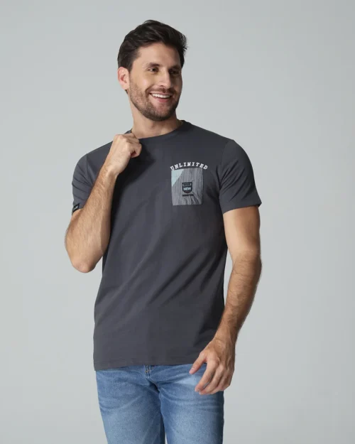 Camiseta Slim Cuello Redondo Unlimited