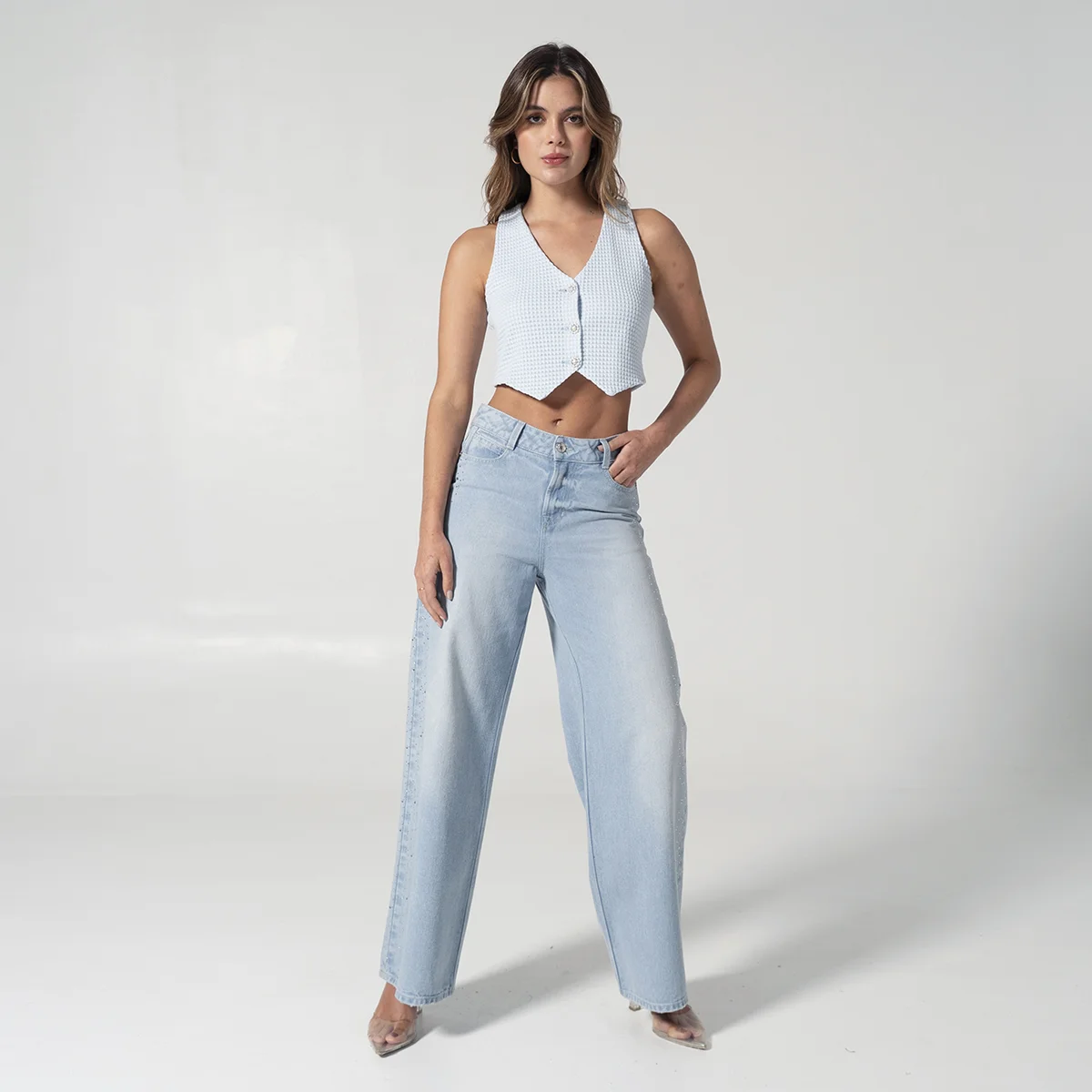 Chaleco Corto Slim Lindsay