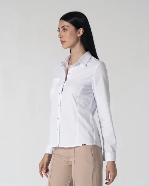 Blusa Camisera Slim Fuego