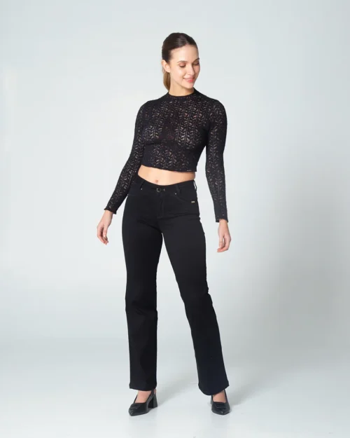 Blusa Crop Slim Lizt