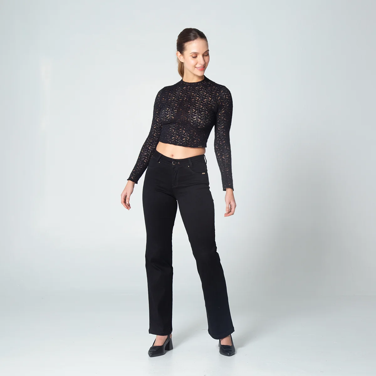 Blusa Crop Slim Lizt