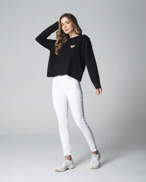 Buzo Tejido Oversize Zelena