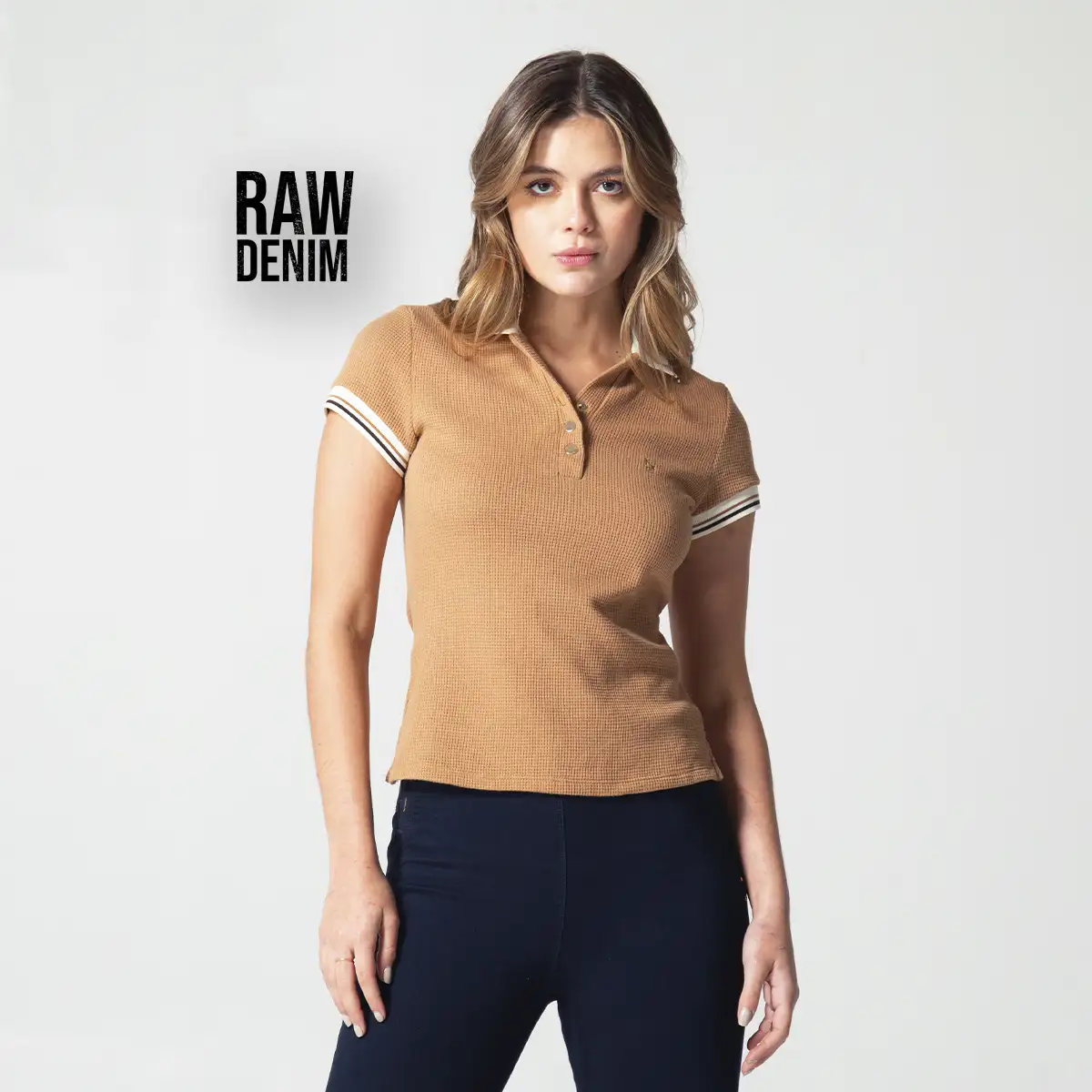 Camiseta Polo Slim Aura