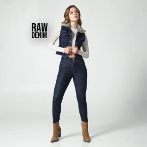 Chaleco Denim Slim Laving