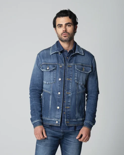 Chaqueta Denim Clasica Regular Italy