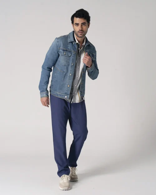 Chaqueta Denim Slim Clasica Italo