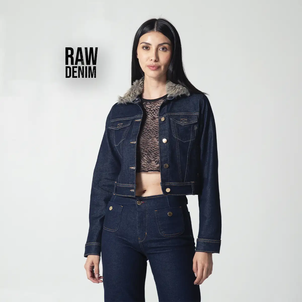 Chaqueta Denim Slim Lavinia