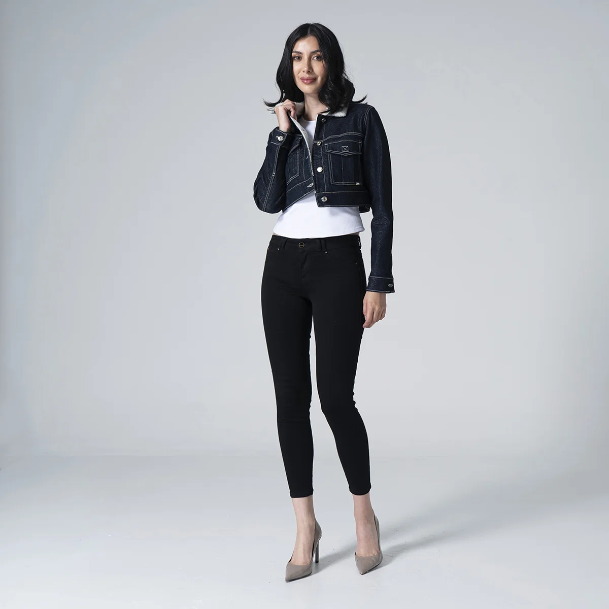 Chaqueta Denim Slim Trouper