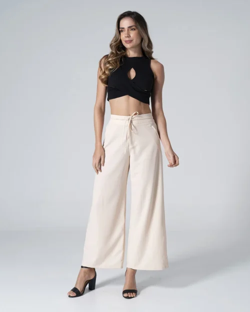 Pantalon Wide Leg Tag