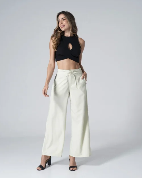 Pantalon Wide Leg Tag