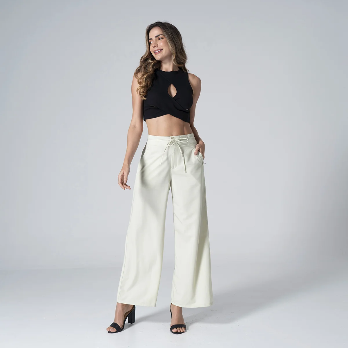 Pantalon Wide Leg Tag