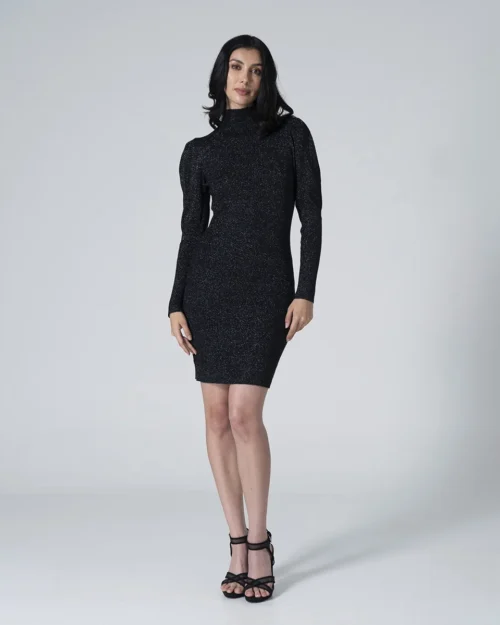 Vestido Tejido Cuello Alto Victory